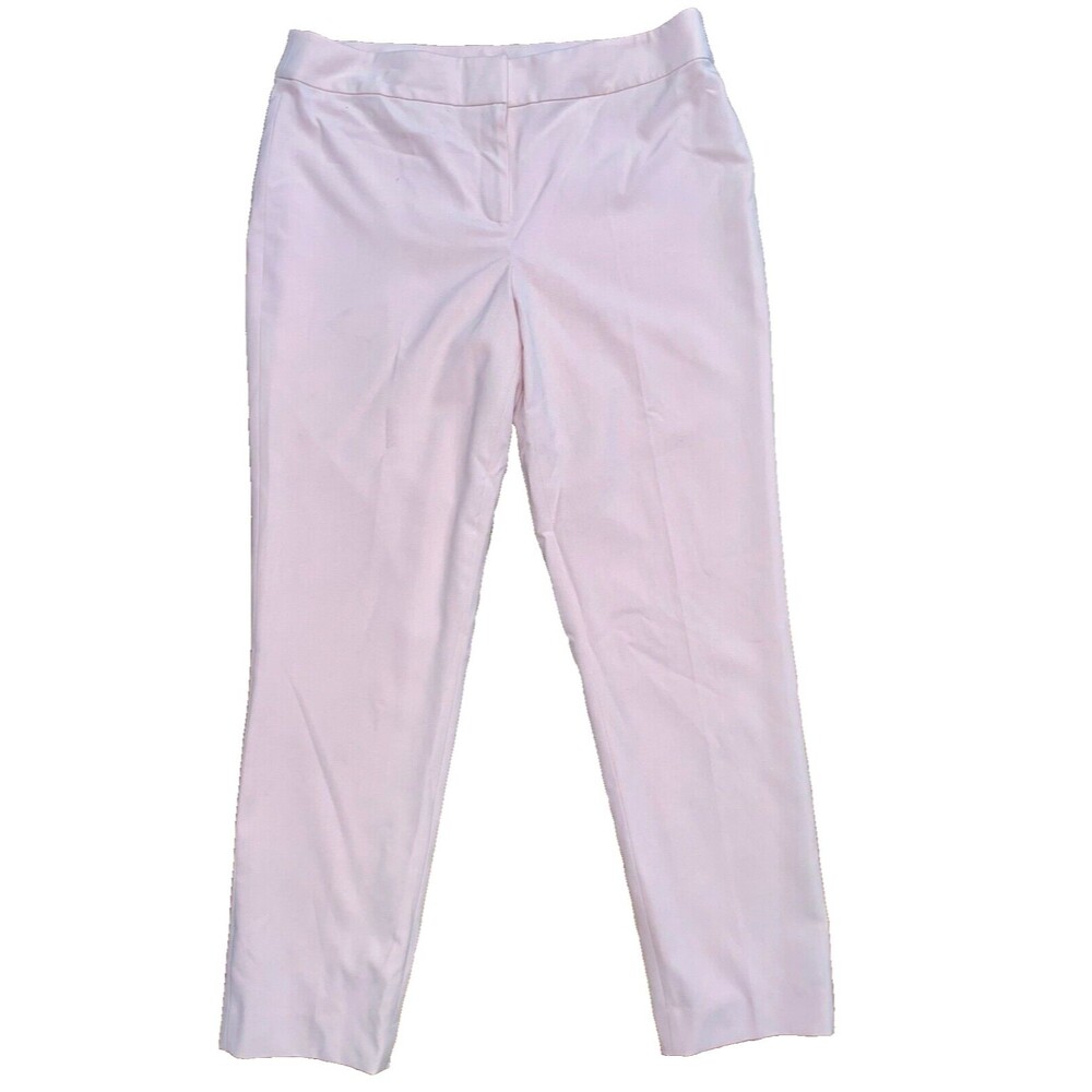 womens Nine West light pink slacks size 10